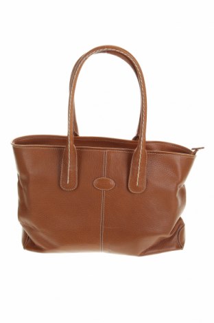 Γυναικεία τσάντα Tod's, Χρώμα Καφέ, Γνήσιο δέρμα, Τιμή 236,41 €