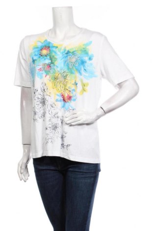 Damski T-shirt Frank Walder, Rozmiar XL, Kolor Biały, 92% wiskoza, 8% elastyna, Cena 50,76 zł