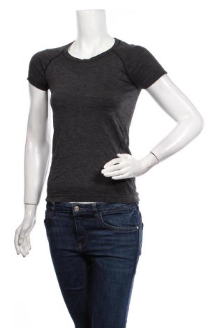 Γυναικείο t-shirt H&M Sport, Μέγεθος S, Χρώμα Γκρί, 58% πολυαμίδη, 42% πολυεστέρας, Τιμή 16,89 €