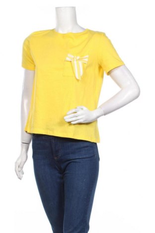 Dámské tričko Rinascimento, Velikost S, Barva Žlutá, 100% bavlna, Cena  802,00 Kč