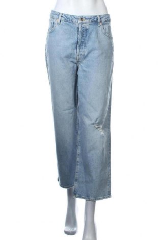 Blugi de femei H&M, Mărime XL, Culoare Albastru, 99% bumbac, 1% elastan, Preț 44,10 Lei