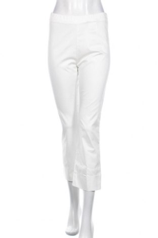 Дамски панталон Rinascimento, Размер M, Цвят Бял, 62% памук, 35% полиамид, 3% еластан, Цена 112,77 лв.