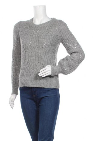 Дамски пуловер Abercrombie & Fitch, Размер S, Цвят Сив, 48% акрил, 26% полиамид, 15% вълна, 11% вълна от алпака, Цена 31,25 лв.