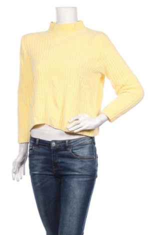 Дамски пуловер Alfred Dunner, Размер S, Цвят Жълт, 100% акрил, Цена 25,20 лв.
