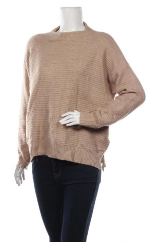 Дамски пуловер Amisu, Размер S, Цвят Бежов, Цена 22,05 лв.
