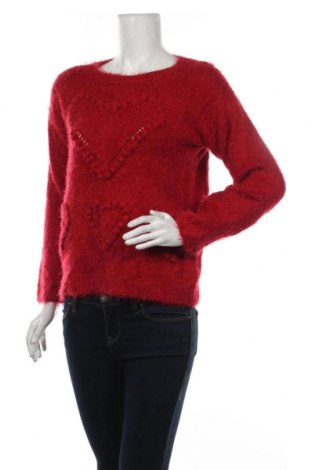 Дамски пуловер Ane Mone, Размер M, Цвят Червен, 70% акрил, 20% полиамид, 10% вълна, Цена 25,20 лв.