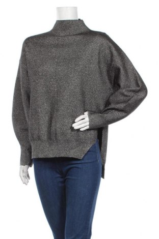 Дамски пуловер H&M, Размер XS, Цвят Черен, 57% вискоза, 32% полиестер, 6% полиамид, 4% метални нишки, 1% еластан, Цена 33,60 лв.