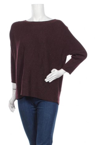 Дамски пуловер H&M, Размер M, Цвят Червен, 60% полиестер, 35% полиамид, 5% вълна, Цена 29,40 лв.