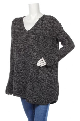 Дамски пуловер H&M, Размер L, Цвят Черен, Памук, Цена 25,20 лв.