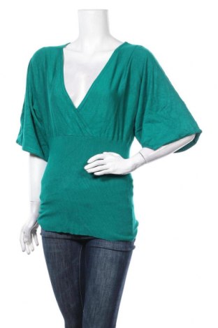 Дамски пуловер H&M, Размер L, Цвят Зелен, Цена 33,60 лв.