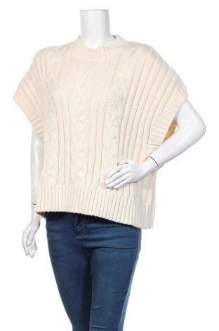 Дамски пуловер Monki, Размер L, Цвят Екрю, 50% полиестер, 45% акрил, 5% вълна, Цена 39,20 лв.