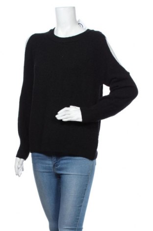 Дамски пуловер ONLY, Размер L, Цвят Черен, 73% памук, 27% полиестер, Цена 22,05 лв.
