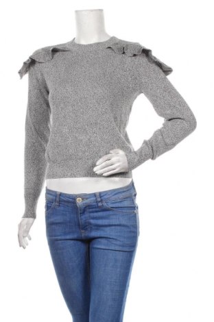 Дамски пуловер Romeo & Juliet, Размер S, Цвят Сив, 70% вискоза, 30% полиестер, Цена 25,20 лв.