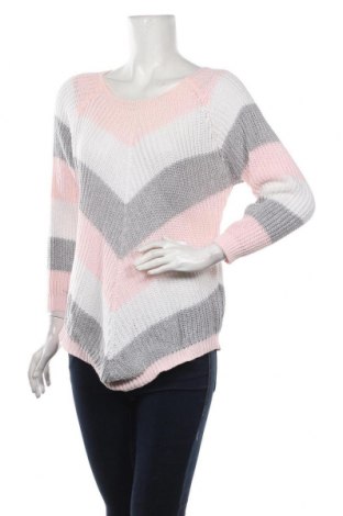 Дамски пуловер Zabaione, Размер L, Цвят Многоцветен, 50% памук, 50% акрил, Цена 33,60 лв.