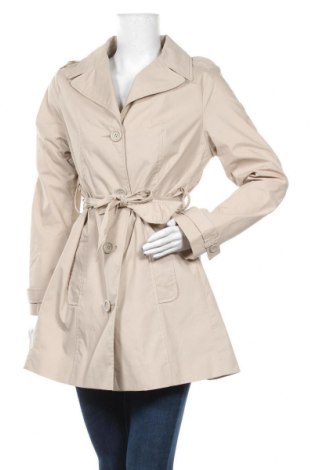 Дамски шлифер Miss H., Размер M, Цвят Бежов, 65% памук, 35% полиестер, Цена 23,03 лв.