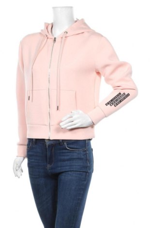 Női sweatshirt Guess, Méret M, Szín Rózsaszín, 77% viszkóz, 15% poliamid, 8% elasztán, Ár 30 400 Ft