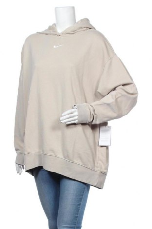 Damska bluza Nike, Rozmiar L, Kolor Beżowy, 97% bawełna, 3% elastyna, Cena 185,63 zł