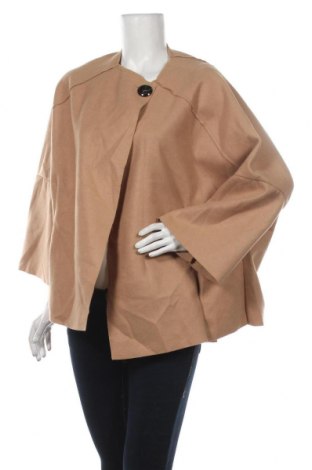 Дамско палто, Размер XL, Цвят Кафяв, Полиестер, Цена 50,40 лв.