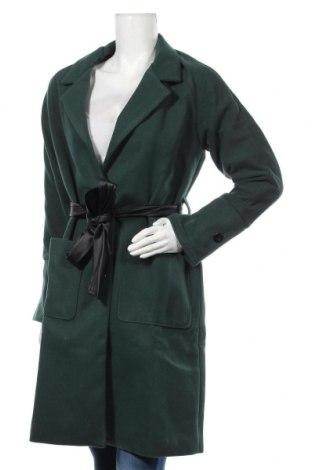 Дамско палто, Размер XS, Цвят Зелен, Полиестер, Цена 125,30 лв.