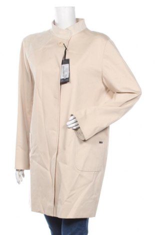 Γυναικείο παλτό Cinzia Rocca, Μέγεθος XL, Χρώμα  Μπέζ, 98% βαμβάκι, 2% ελαστάνη, Τιμή 68,17 €