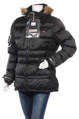 Дамско яке за зимни спортове Geographical Norway, Размер XL, Цвят Черен, Полиестер, Цена 261,75 лв.
