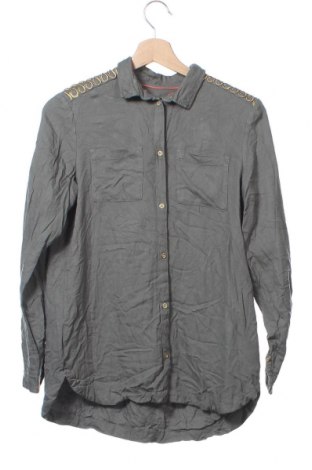 Kinderhemd H&M, Größe 14-15y/ 168-170 cm, Farbe Grau, Viskose, Preis 8,42 €