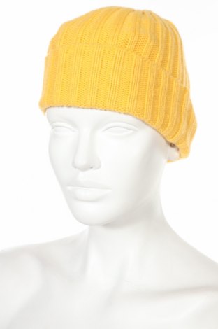 Dziecięca czapka H&M Divided, Kolor Żółty, 96%akryl, 3% poliester, 1% elastyna, Cena 71,40 zł