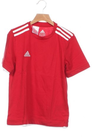 Dziecięcy T-shirt Adidas, Rozmiar 8-9y/ 134-140 cm, Kolor Czerwony, 60% bawełna, 40% poliester, Cena 110,63 zł