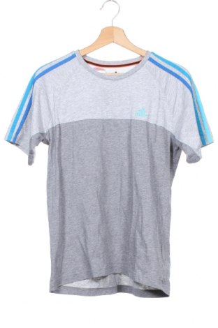 Dziecięcy T-shirt Adidas, Rozmiar 15-18y/ 170-176 cm, Kolor Szary, 70% bawełna, 30% poliester, Cena 71,40 zł