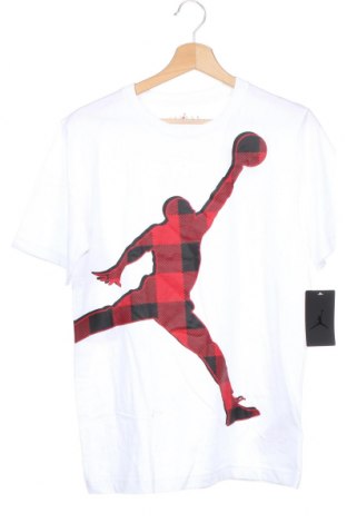 Dětské tričko  Air Jordan Nike, Velikost 15-18y/ 170-176 cm, Barva Bílá, Bavlna, Cena  855,00 Kč