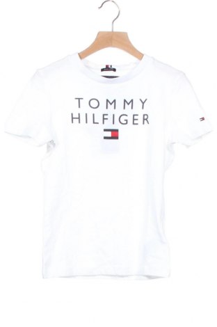 Детска тениска Tommy Hilfiger, Размер 7-8y/ 128-134 см, Цвят Бял, Памук, Цена 51,75 лв.