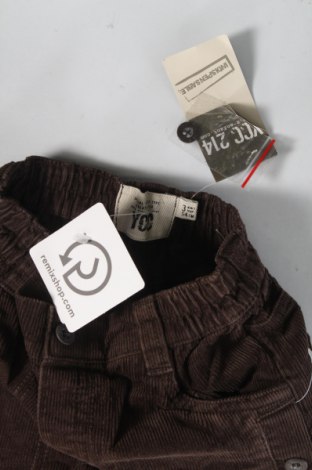 Детски панталон YCC, Размер 1-2m/ 50-56 см, Цвят Кафяв, Памук, Цена 9,56 лв.