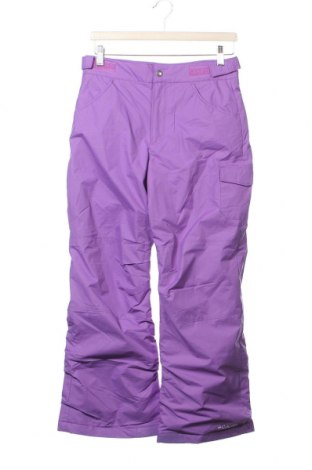 Детски панталон за зимни спортове Columbia, Размер 13-14y/ 164-168 см, Цвят Лилав, Полиамид, Цена 127,40 лв.