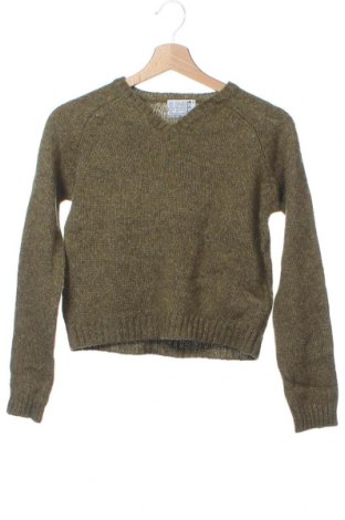 Детски пуловер, Размер 9-10y/ 140-146 см, Цвят Зелен, Вълна, Цена 40,95 лв.