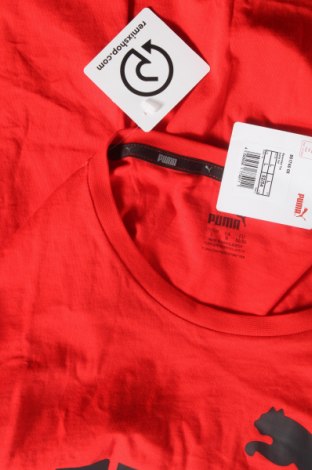 Мъжка тениска PUMA, Размер L, Цвят Червен, Памук, Цена 51,75 лв.
