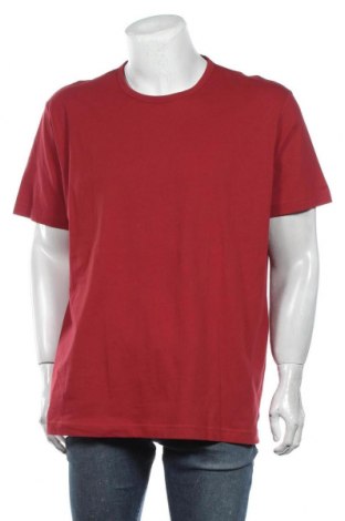 Мъжка тениска S.Oliver, Размер XXL, Цвят Червен, Памук, Цена 15,60 лв.