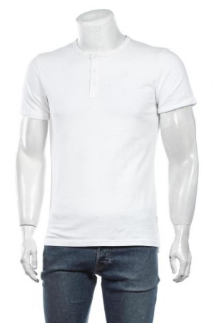 Мъжка тениска S.Oliver, Размер M, Цвят Бял, Памук, Цена 15,60 лв.