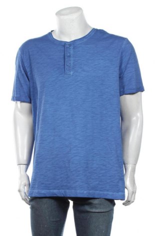 Tricou de bărbați S.Oliver, Mărime XL, Culoare Albastru, Bumbac, Preț 51,32 Lei