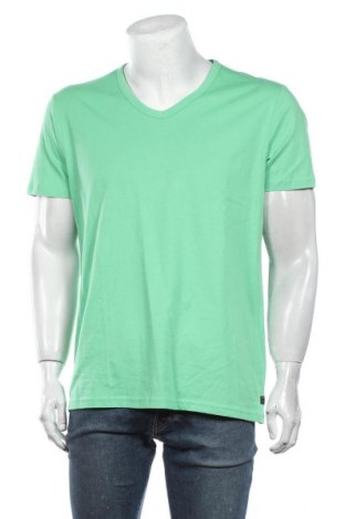Tricou de bărbați S.Oliver, Mărime XL, Culoare Verde, Bumbac, Preț 51,32 Lei