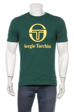 Ανδρικό t-shirt Sergio Tacchini, Μέγεθος S, Χρώμα Πράσινο, Βαμβάκι, Τιμή 14,10 €