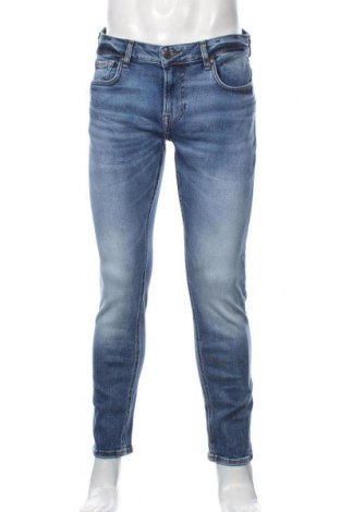 Męskie jeansy Guess, Rozmiar L, Kolor Niebieski, 94% bawełna, 4% poliester, 2% elastyna, Cena 406,30 zł