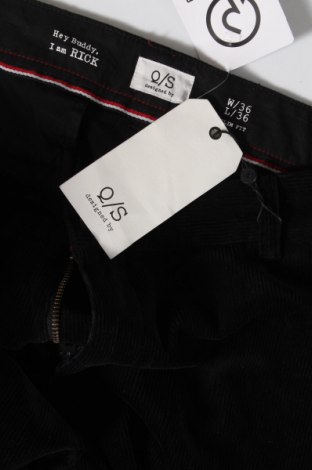 Мъжки джинси Q/S by S.Oliver, Размер XL, Цвят Черен, 98% памук, 2% еластан, Цена 74,25 лв.
