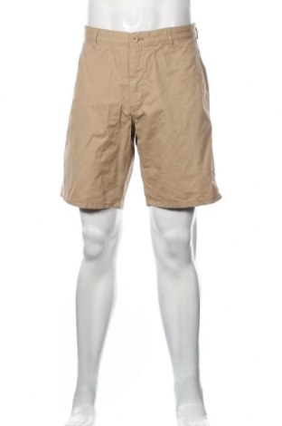 Мъжки къс панталон Indicode, Размер L, Цвят Кафяв, Памук, Цена 51,75 лв.
