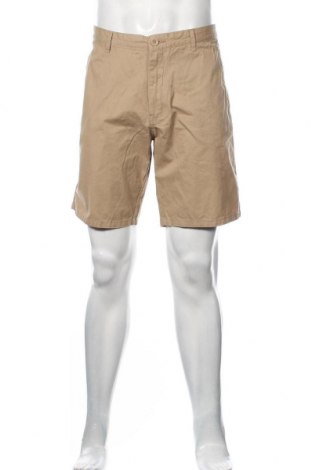 Мъжки къс панталон Indicode, Размер L, Цвят Бежов, Памук, Цена 51,75 лв.