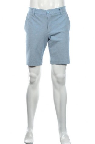 Мъжки къс панталон Indicode, Размер L, Цвят Син, 75% полиестер, 20% вискоза, 5% еластан, Цена 51,75 лв.