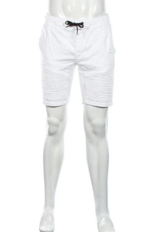Ανδρικό κοντό παντελόνι Indicode, Μέγεθος L, Χρώμα Λευκό, 98% βαμβάκι, 2% ελαστάνη, Τιμή 9,12 €