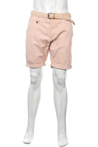 Мъжки къс панталон Indicode, Размер L, Цвят Розов, Памук, Цена 22,77 лв.