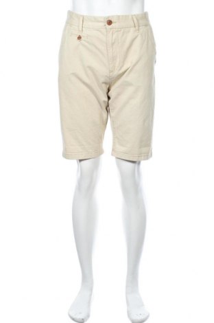 Мъжки къс панталон Indicode, Размер L, Цвят Екрю, Памук, Цена 12,80 лв.