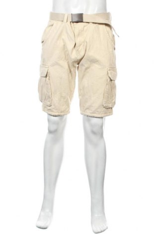 Herren Shorts Indicode, Größe L, Farbe Ecru, Baumwolle, Preis 11,74 €