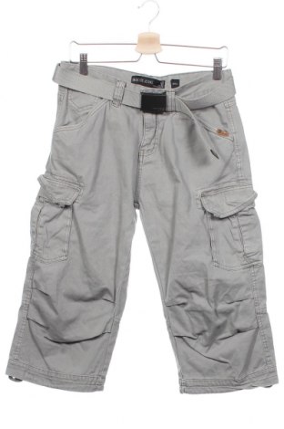 Мъжки къс панталон Indigo, Размер S, Цвят Сив, Памук, Цена 44,25 лв.